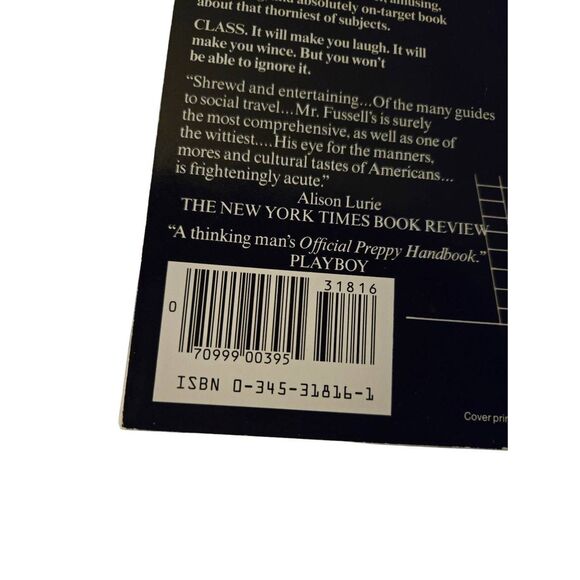 Class by Paul Fussell - Ballantine books - isbn 0345318161 - Picture 4 of 6